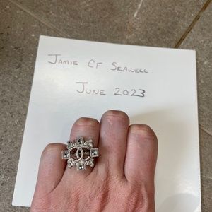 Sold-Chanel 2015 Art Deco Ring